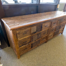 Rustic Wood Dresser