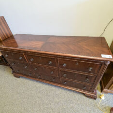 Cherry Nine Drawer Dresser