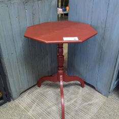 Cranberry Pedestal Table