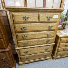 Athens Oak Chest of Drawers