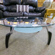 Glass Top Coffee Table