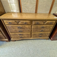 Vintage Wood Dresser As Is