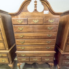 Cherry Highboy Chest