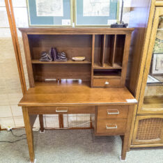 Cherry Desk with Hutch