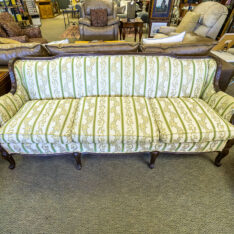 Vintage Upholstered Sofa As Is