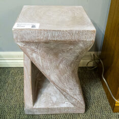 Rustic Solid Wood Accent Table
