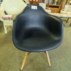Black Molded Chair