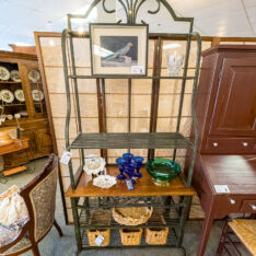 Wrought Iron Baker's Rack