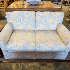 Yellow Floral Loveseat