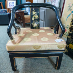 Chinoiserie Horseshoe Chair