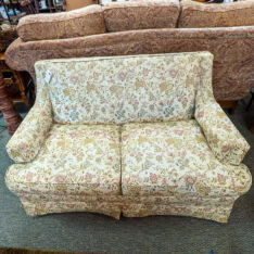 Vintage Floral Loveseat As Is