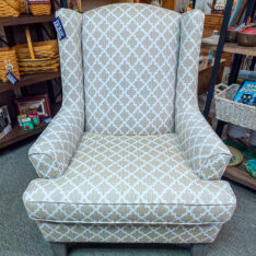 Contemporary Wingback Chair